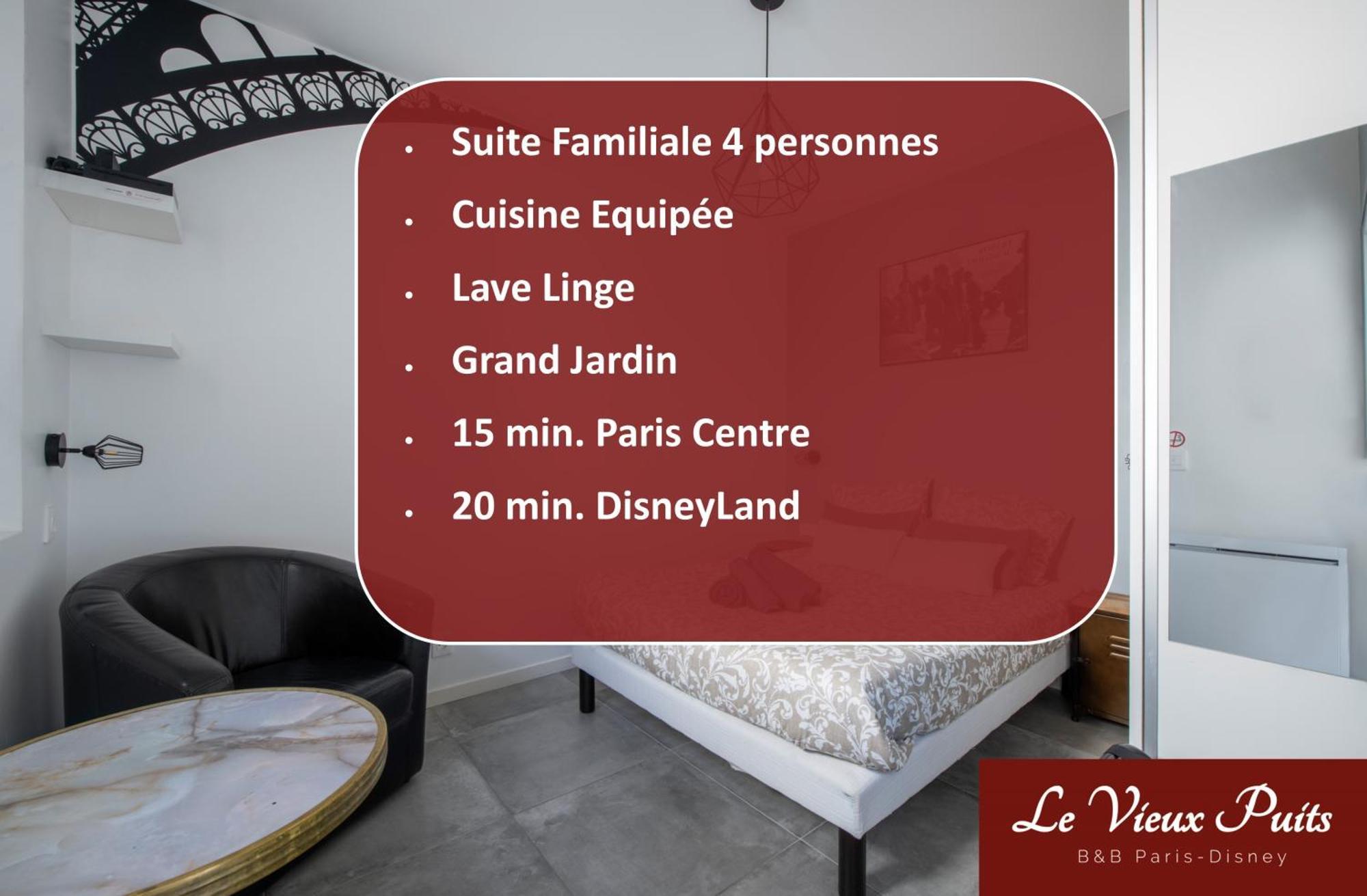 Le Vieux Puits Paris Est Paris-Disney Noisy-le-Grand Quarto foto